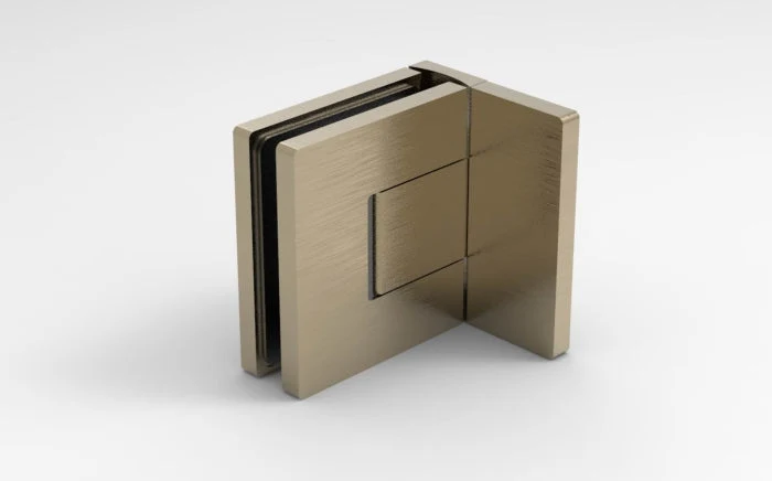 Bellagio Pendeltürband 90° Glas-Wand – 50 kg, 8/10 mm ESG, 11 Oberflächen, Art.Nr. BEL344