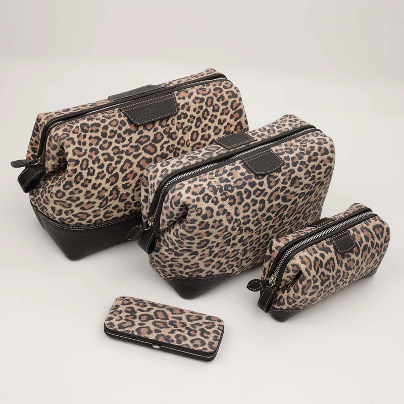 Leder Kulturtasche Mousetrap L