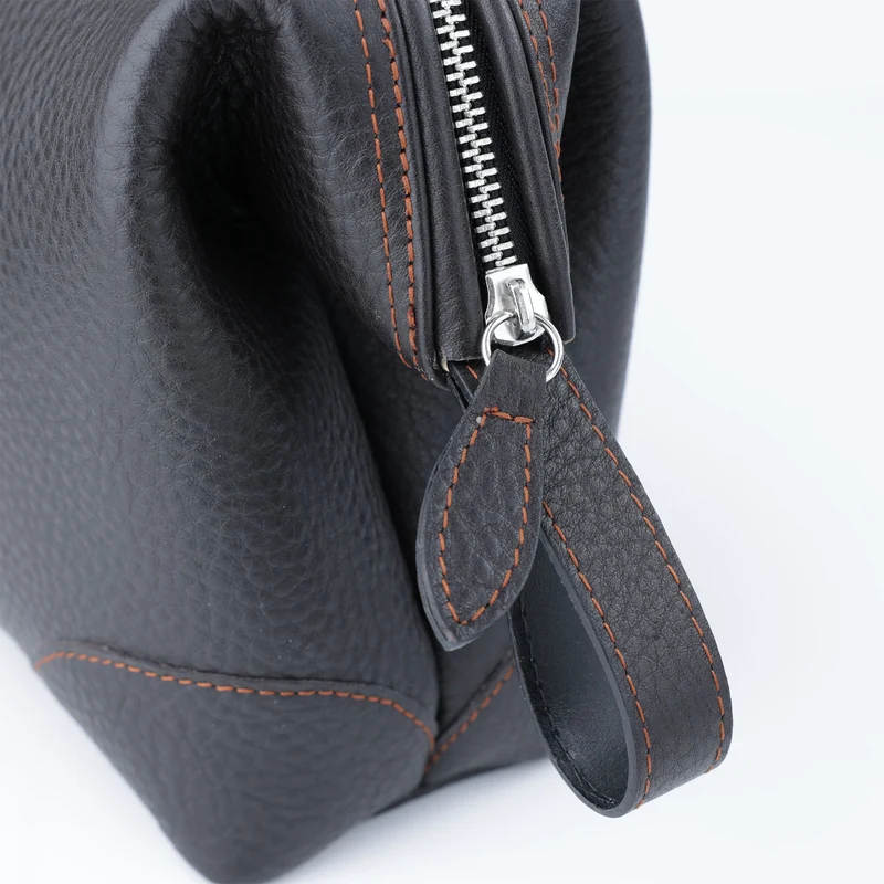 Leder Kulturtasche Mousetrap L