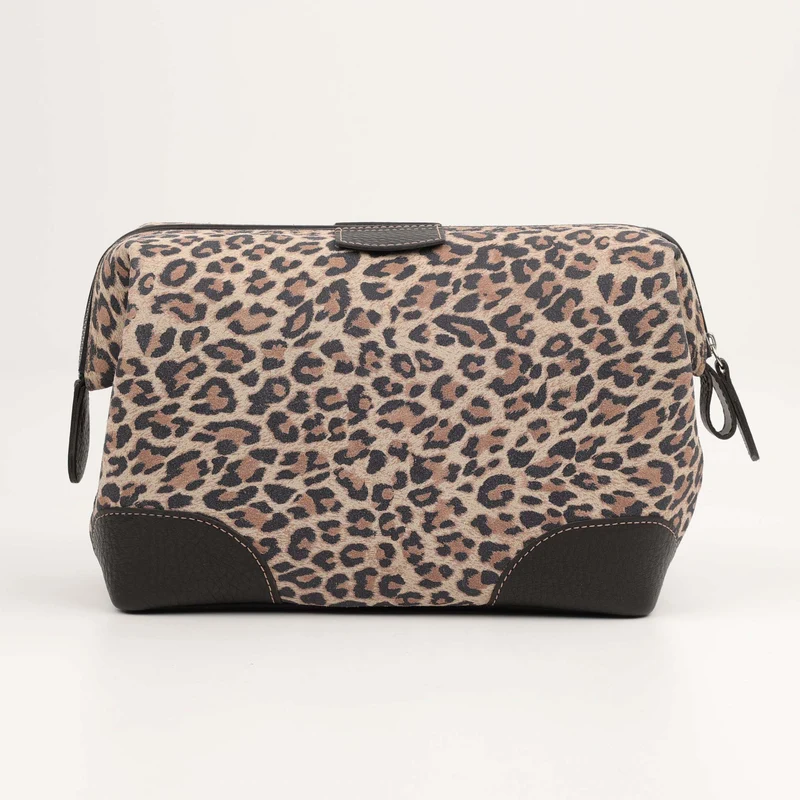 Leder Kulturtasche Mousetrap L