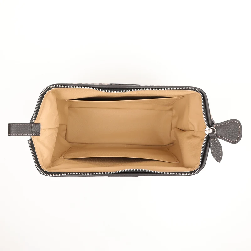 Leder Kulturtasche Mousetrap L