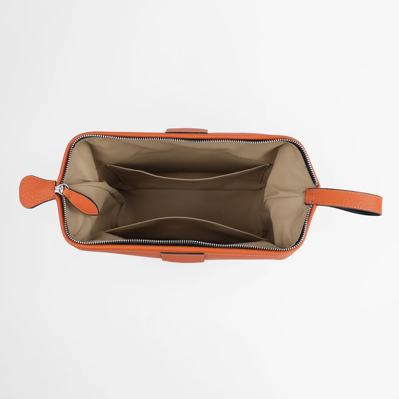 Leder Kulturtasche Mousetrap L