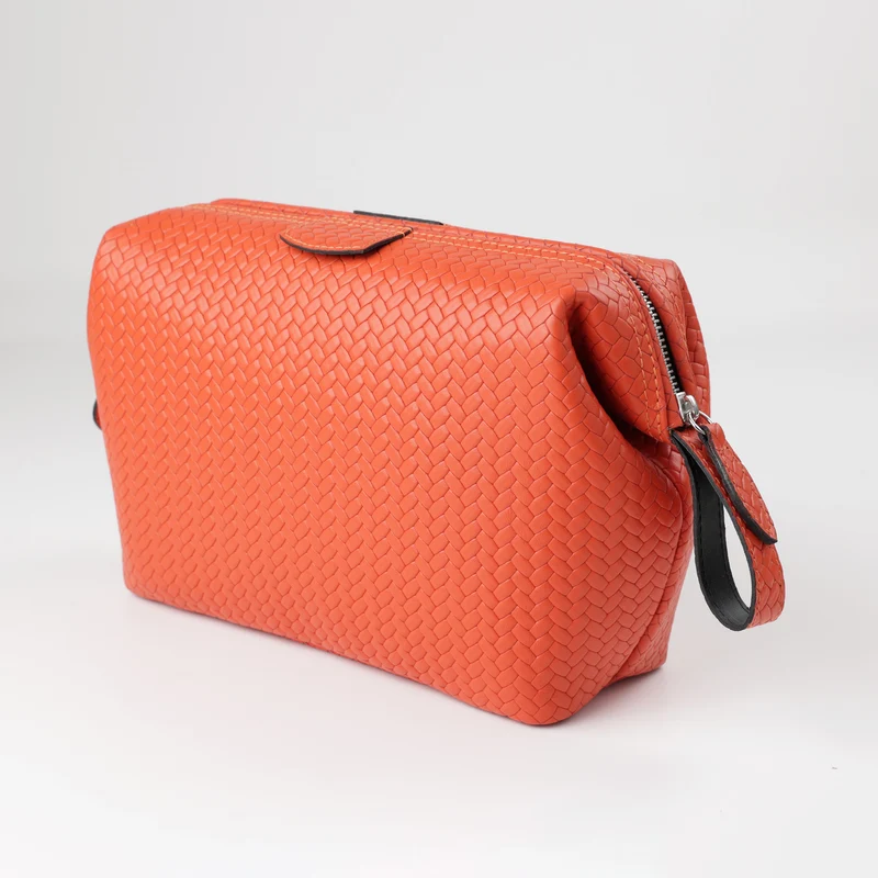 Leder Kulturtasche Mousetrap L