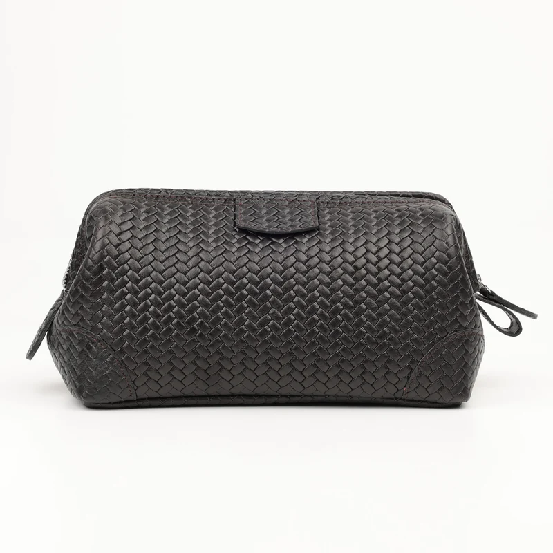 Leder Kulturtasche Mousetrap M