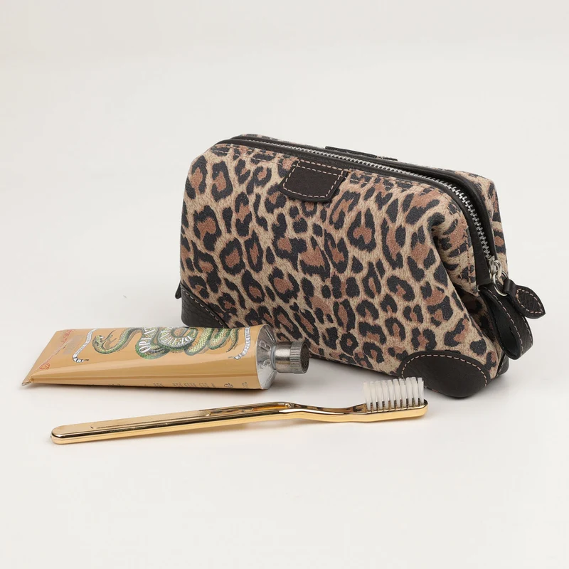 Leder Kosmetiktasche Mousetrap S