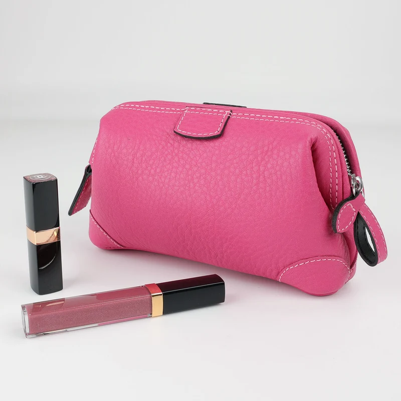 Leder Kosmetiktasche Mousetrap S