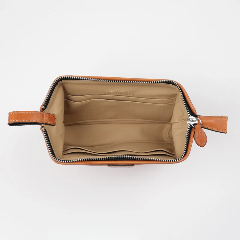 Leder Kosmetiktasche Mousetrap S