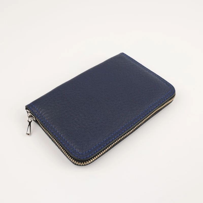 Leder Maniküre Etui Zip XL - 7-Teilig