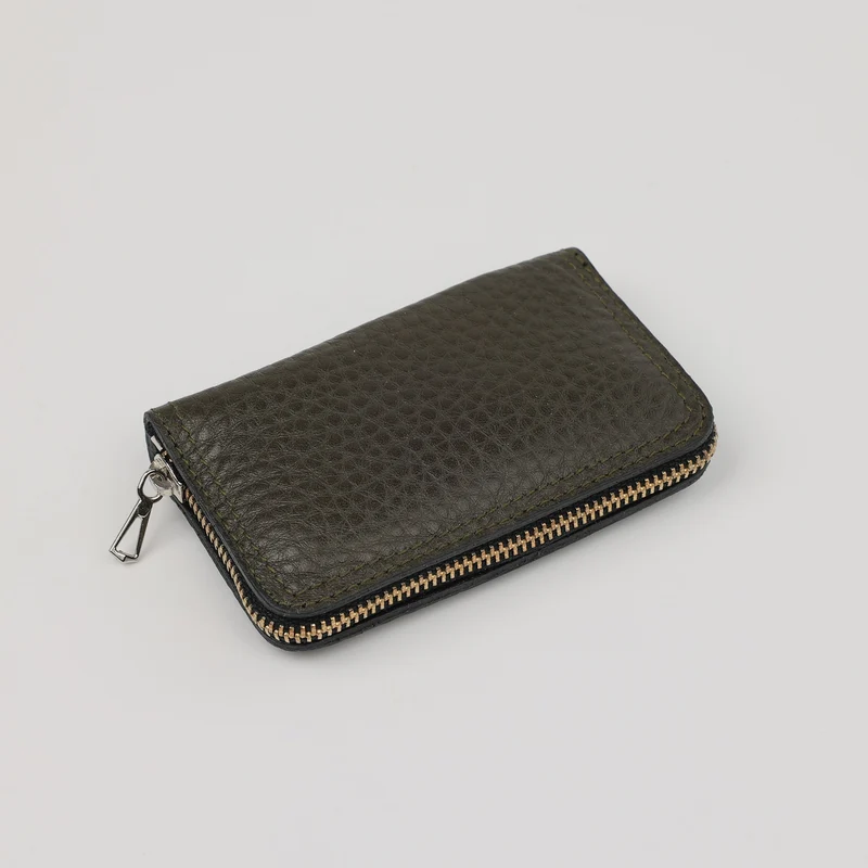 Leder Maniküre Etui Zip M - 5-Teilig