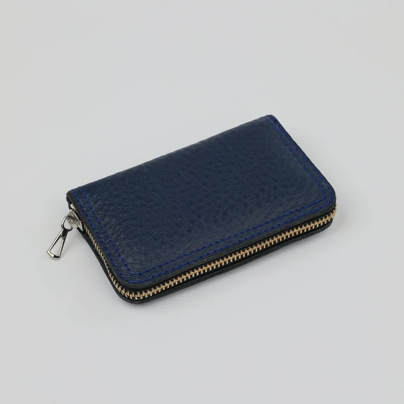 Leder Maniküre Etui Zip M - 5-Teilig