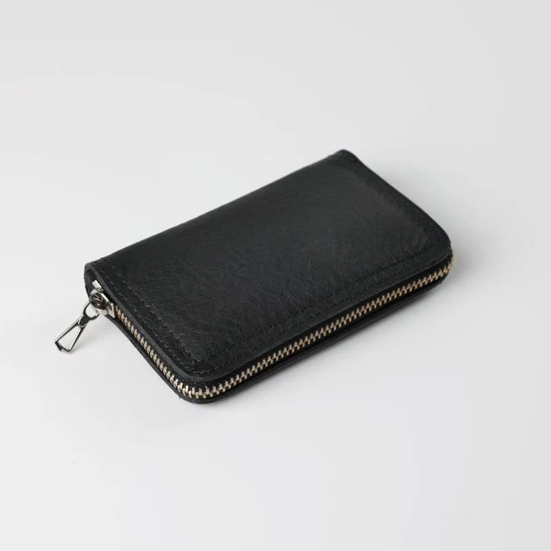 Leder Maniküre Etui Zip M - 5-Teilig