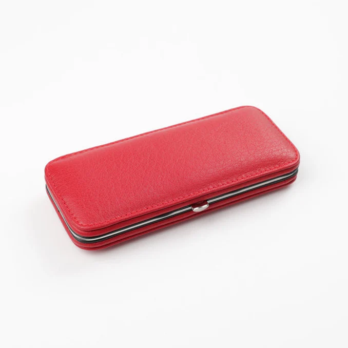 Leder Maniküre Etui Frame L - 5-Teilig