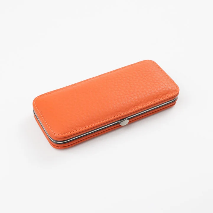 Leder Maniküre Etui Frame L - 5-Teilig