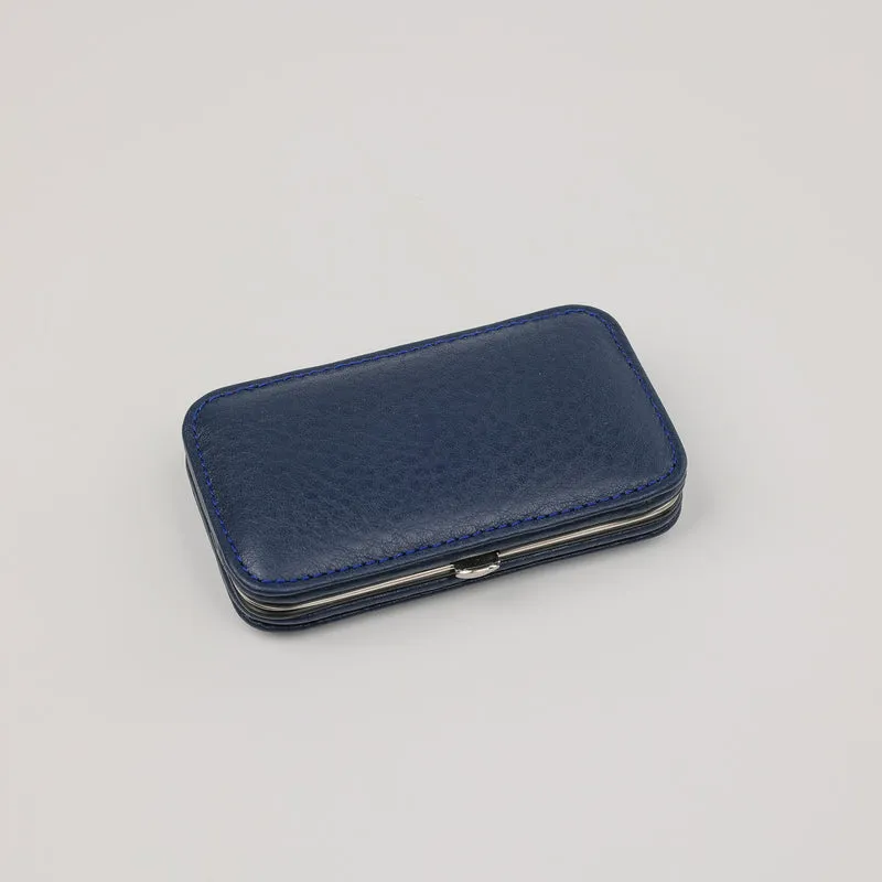 Leder Maniküre Etui Frame M - 5-Teilig