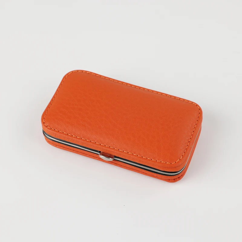 Leder Maniküre Etui Frame M - 5-Teilig