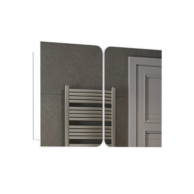 Roomart 4-teiliges Badmöbel-Set LYCIA, 49 cm, Waschtisch, Spiegelschrank und Hochschrank, in 4 Farben