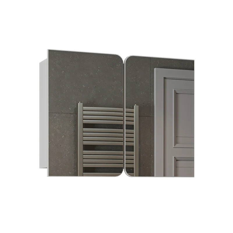 Roomart 4-teiliges Badmöbel-Set LYCIA, 49 cm, Waschtisch, Spiegelschrank und Hochschrank, in 4 Farben