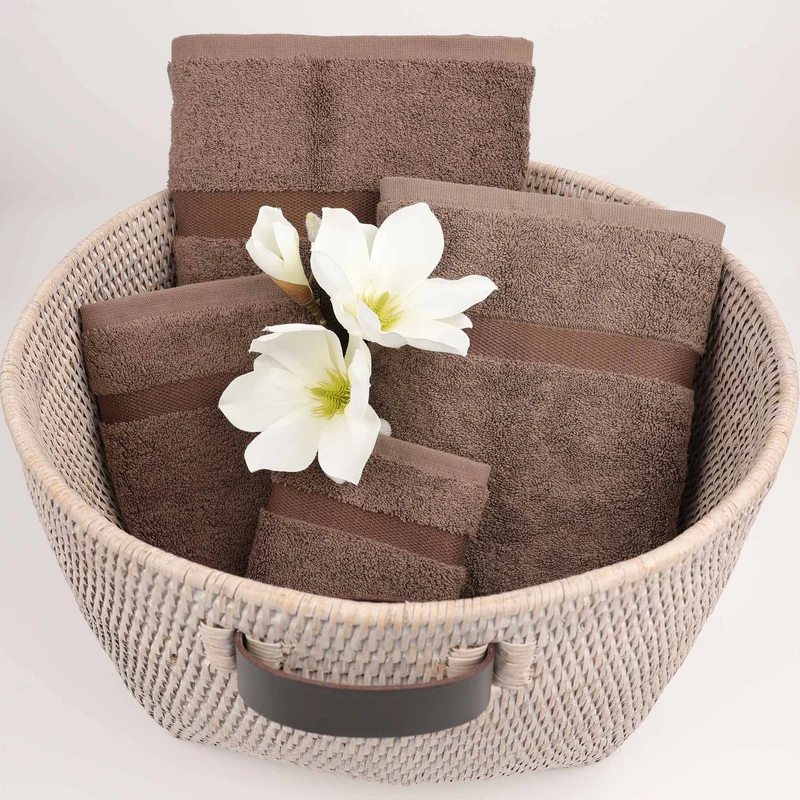 Rhomtuft Handtuch Princess Taupe