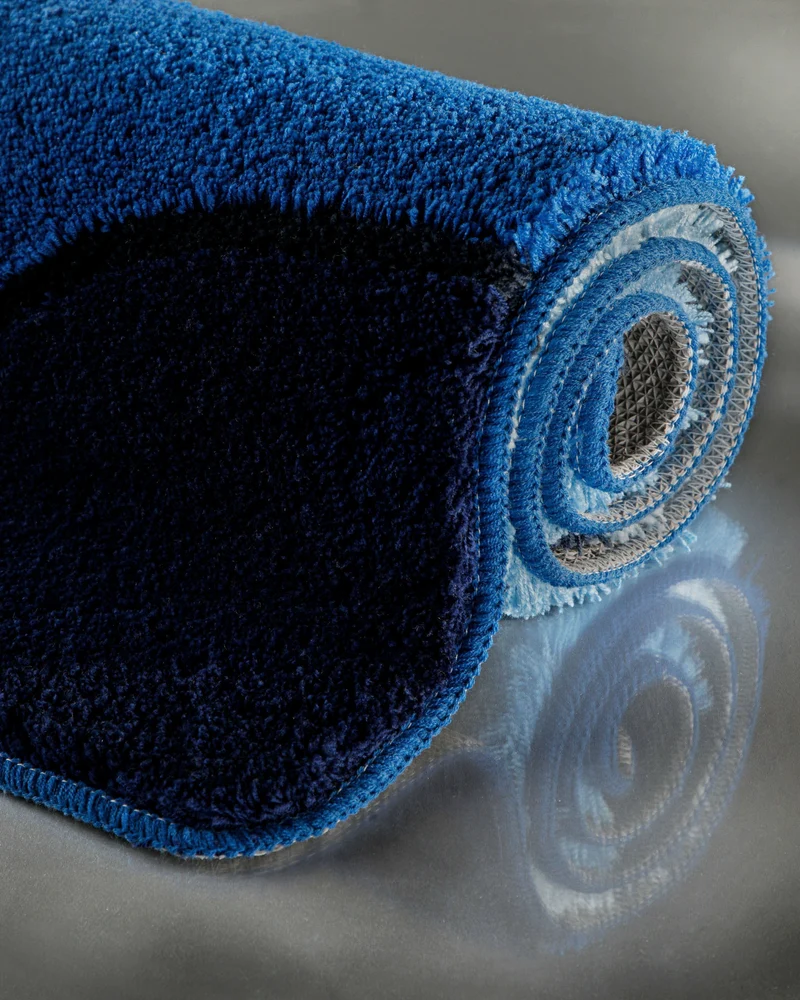 Badteppich Blau Multi "Monte Cavo" Homie Living