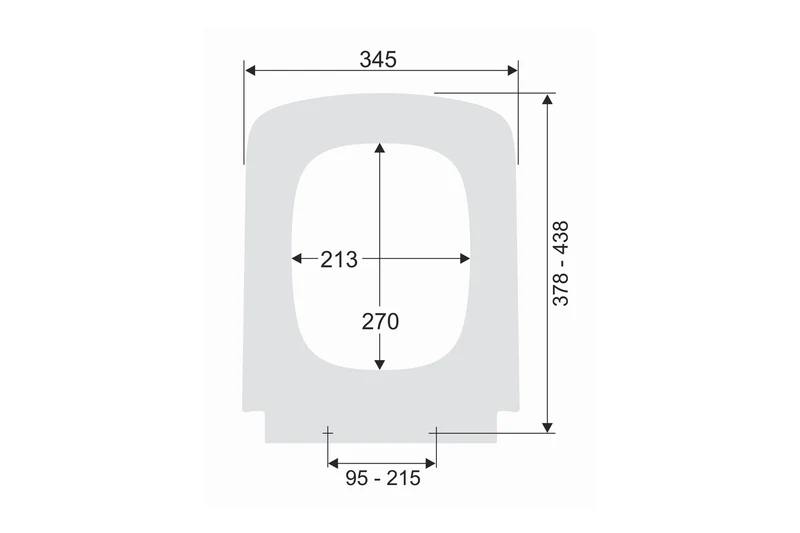 FORMAT Pro 2.0 Q WC-Sitz eckig mit Deckel, Absenkautomatik, abnehmbar, Edelstahl-Steckscharniere, Duroplast weiß, Art.Nr. 259895