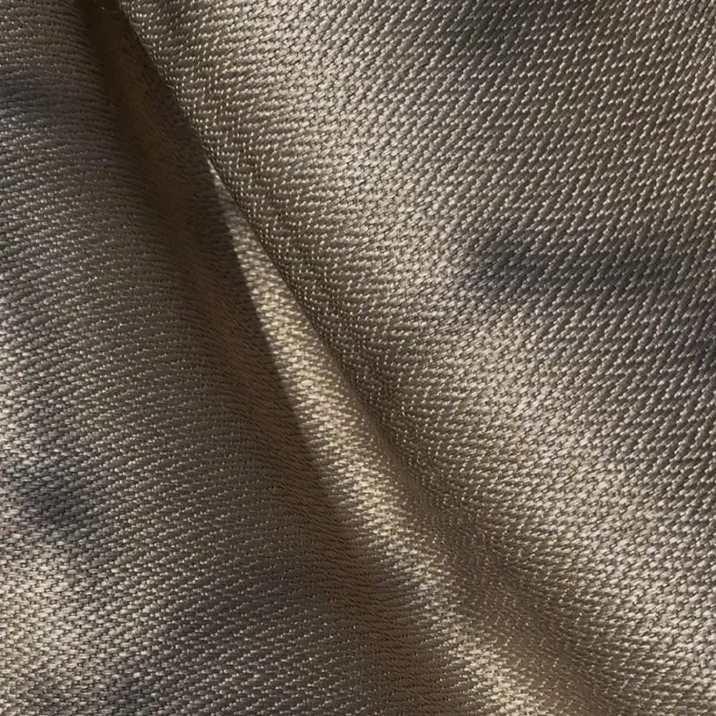 Now or Never – Design Vorhang nach Maß blickdicht in eleganter Wollsatin-Optik leicht glänzende Nuancen