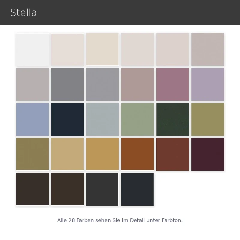 Stella CS – eleganter Design Taftvorhang nach Maß halbtransparent aus recyceltem Trevira CS