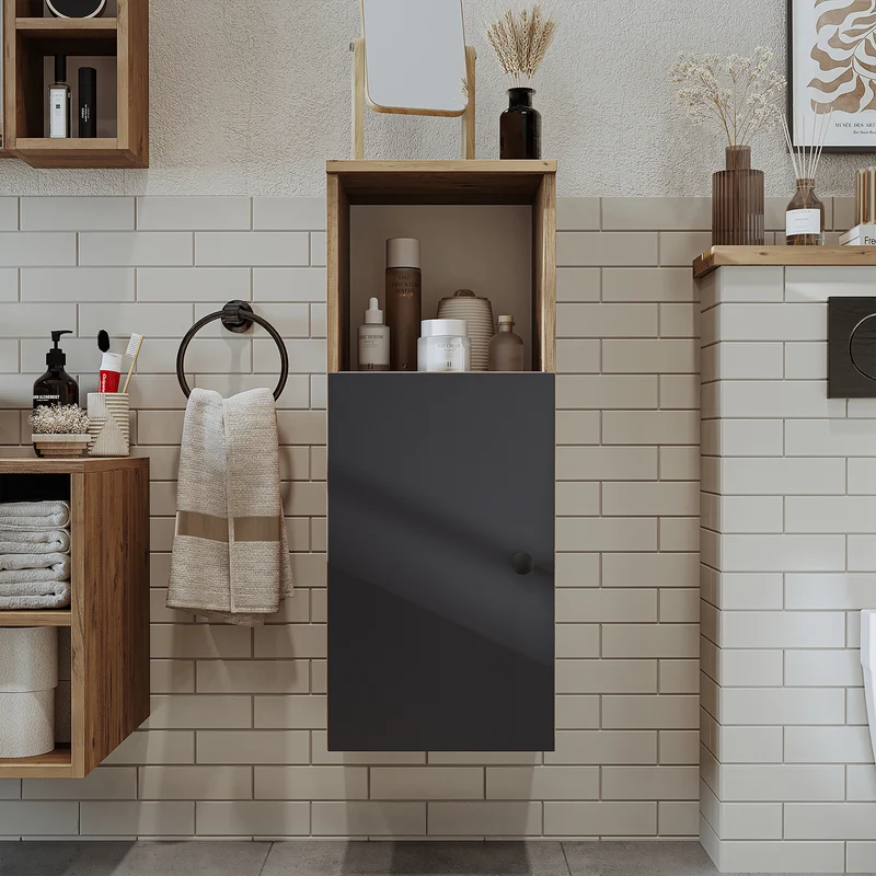 Roomart Badschrank LOTUS, 60, 90 oder 150 cm, wandhängend, in 3 Farben