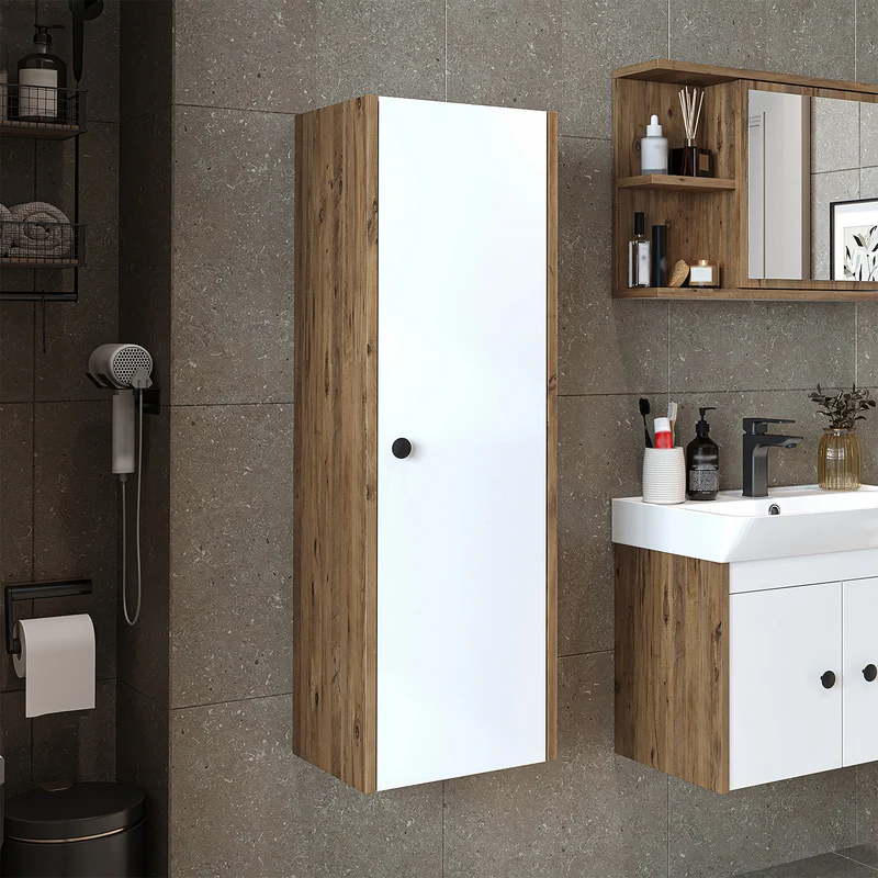 Roomart Badschrank ADA, 110 cm, wandhängend mit Soft-Close-Tür, in 4 Farben