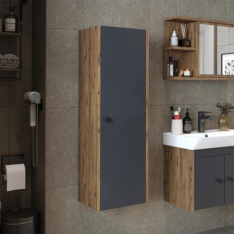 Roomart Badschrank ADA, 110 cm, wandhängend mit Soft-Close-Tür, in 4 Farben