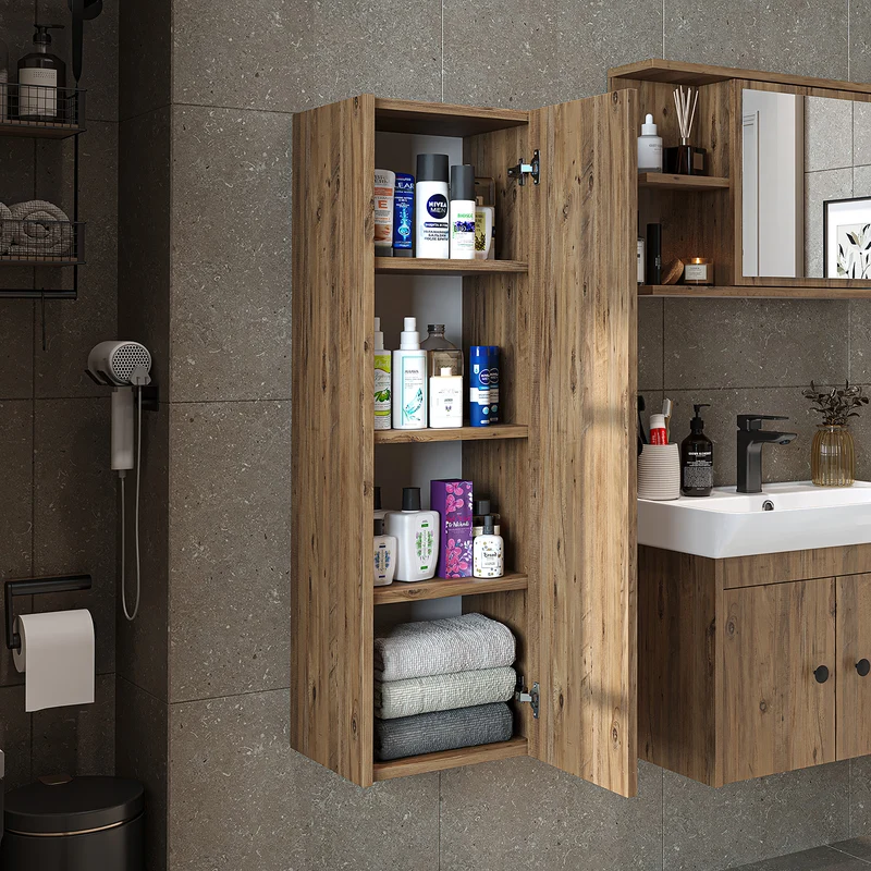 Roomart Badschrank ADA, 110 cm, wandhängend mit Soft-Close-Tür, in 4 Farben