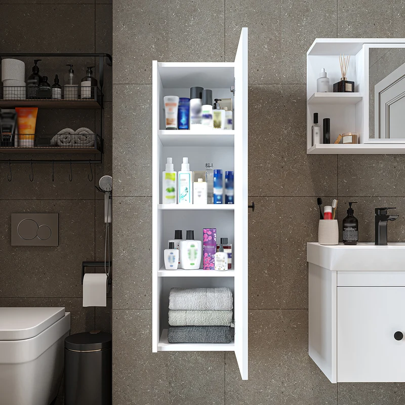Roomart Badschrank ADA, 110 cm, wandhängend mit Soft-Close-Tür, in 4 Farben
