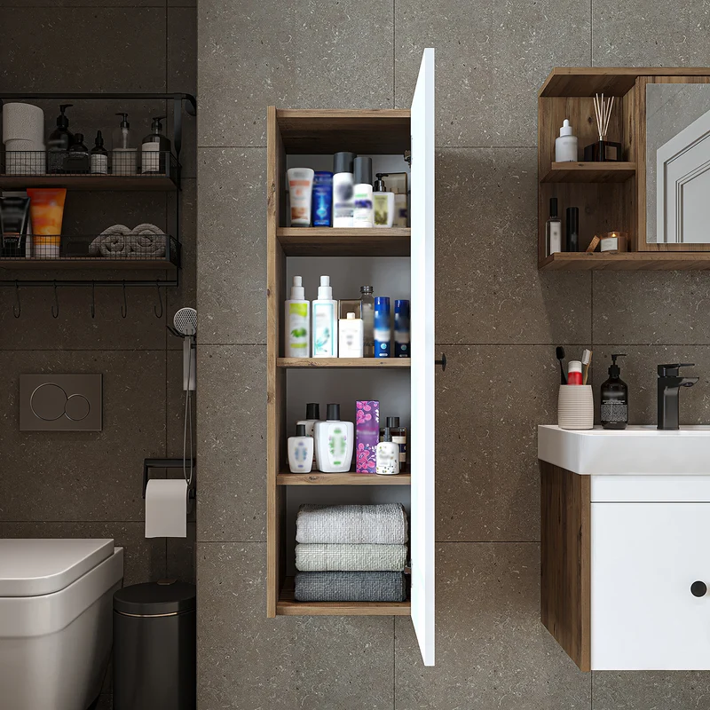 Roomart Badschrank ADA, 110 cm, wandhängend mit Soft-Close-Tür, in 4 Farben