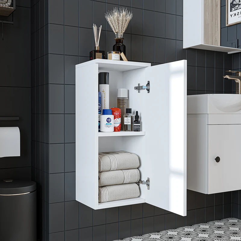 Roomart Badschrank PUNTO, 70 cm, wandhängend mit Soft-Close-Tür, in 4 Farben