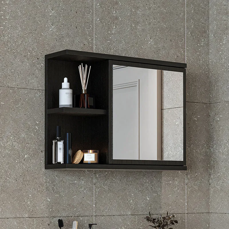 Roomart Spiegelschrank ADA, 60 cm, mit offenem Regal und Soft-Close-Tür, in 4 Farben