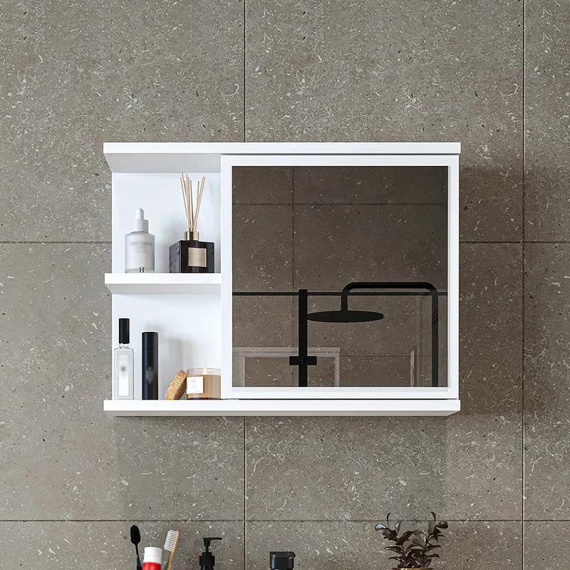 Roomart Spiegelschrank ADA, 60 cm, mit offenem Regal und Soft-Close-Tür, in 4 Farben