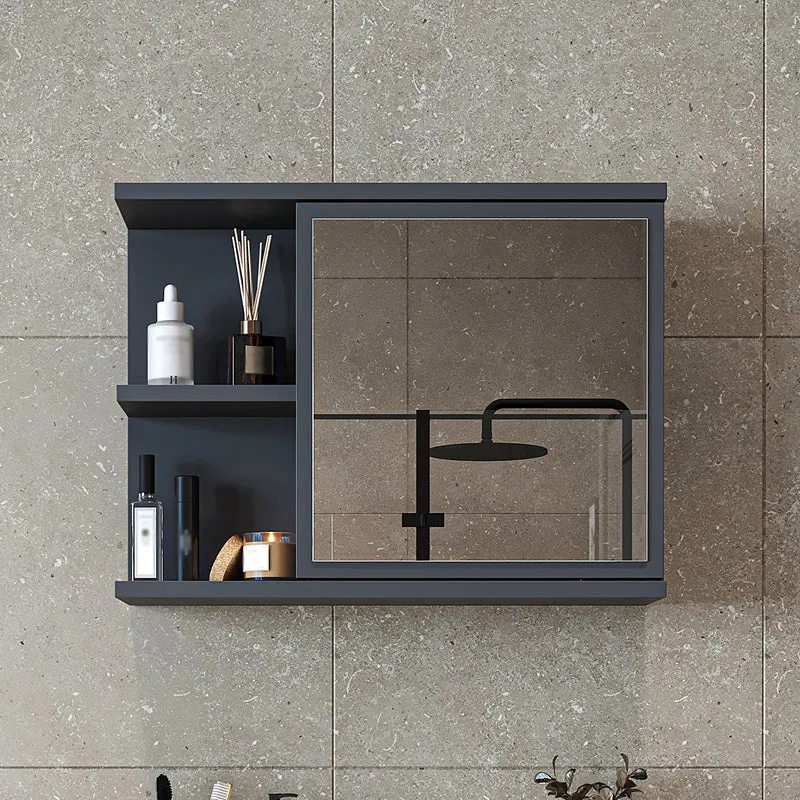 Roomart Spiegelschrank ADA, 60 cm, mit offenem Regal und Soft-Close-Tür, in 4 Farben