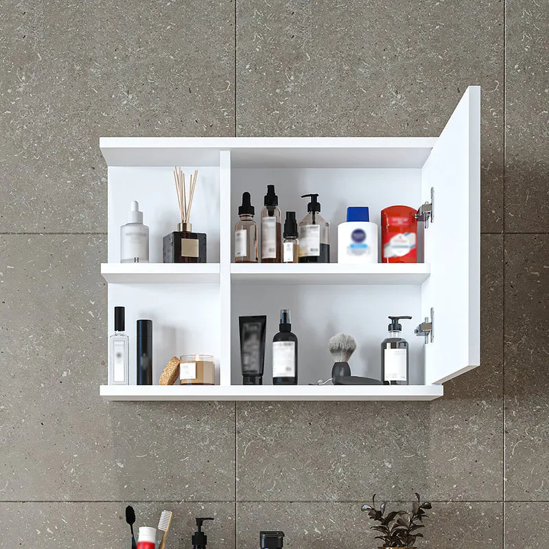 Roomart Spiegelschrank ADA, 60 cm, mit offenem Regal und Soft-Close-Tür, in 4 Farben