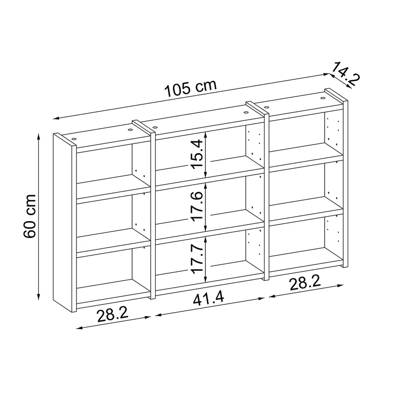 Roomart Badezimmer Spiegelschrank GUSTO, 75, 90 oder 105 cm, mit Soft-Close, in 2 Farben
