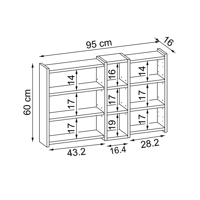 Roomart 4-teiliges Badmöbel-Set LOTUS, 95 cm, mit ovalem Aufsatzbecken und Hochschrank, in 3 Farben