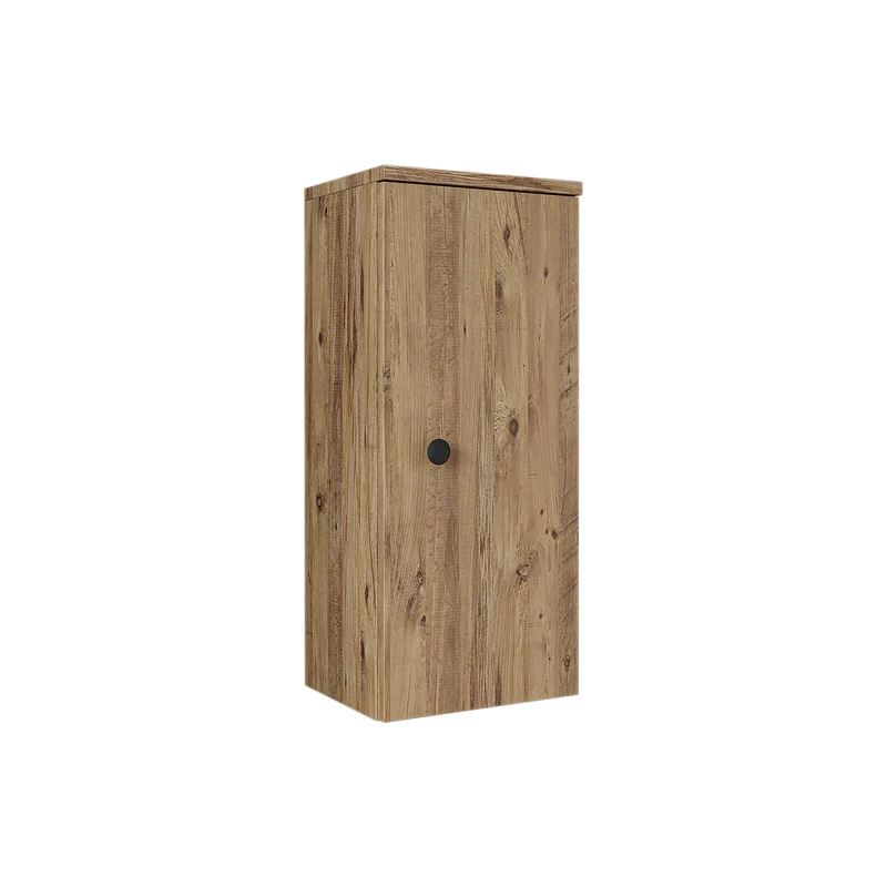 Roomart Badmöbel-Set PUNTO, 46 cm, schmales Gäste-WC-Set mit Spiegelschrank, in 4 Farben