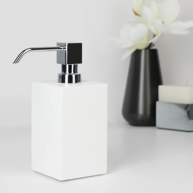 Seifenspender Corian® Weiß matt