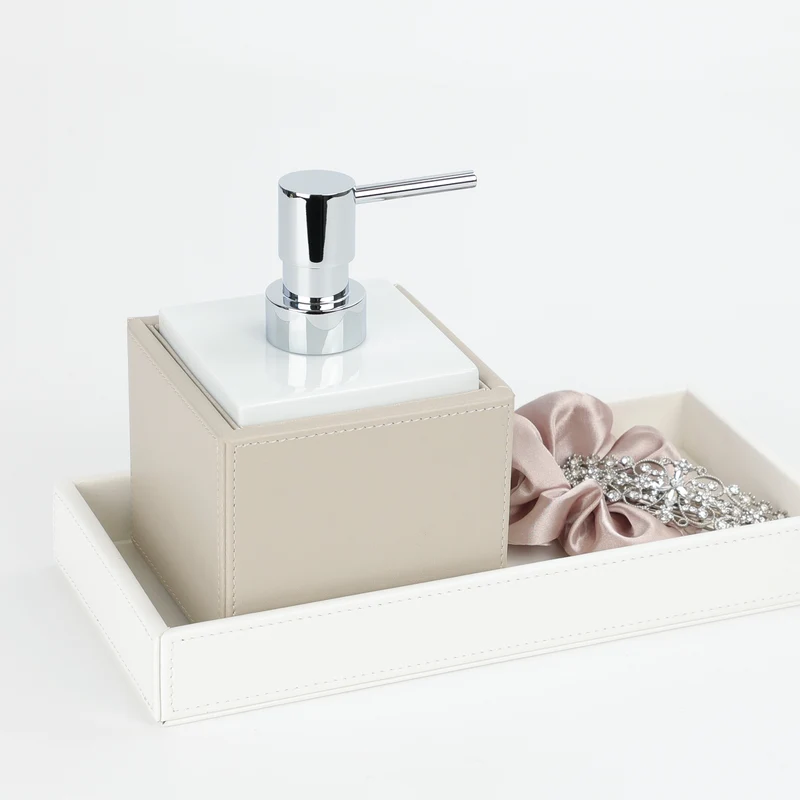 Kunstleder Seifenspender Brownie SSP