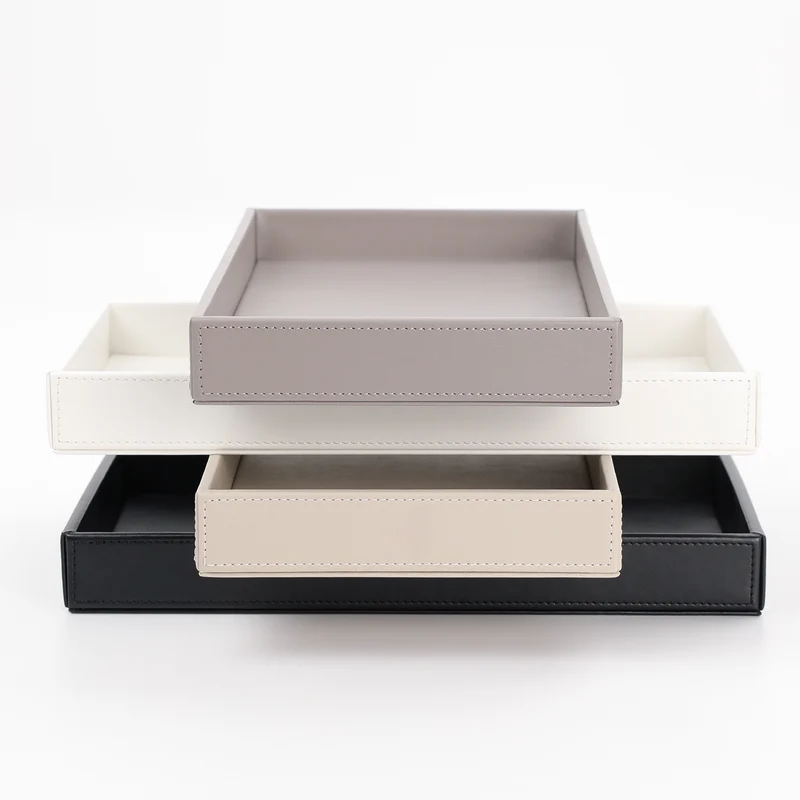 Kunstleder Tablett Brownie TAB L