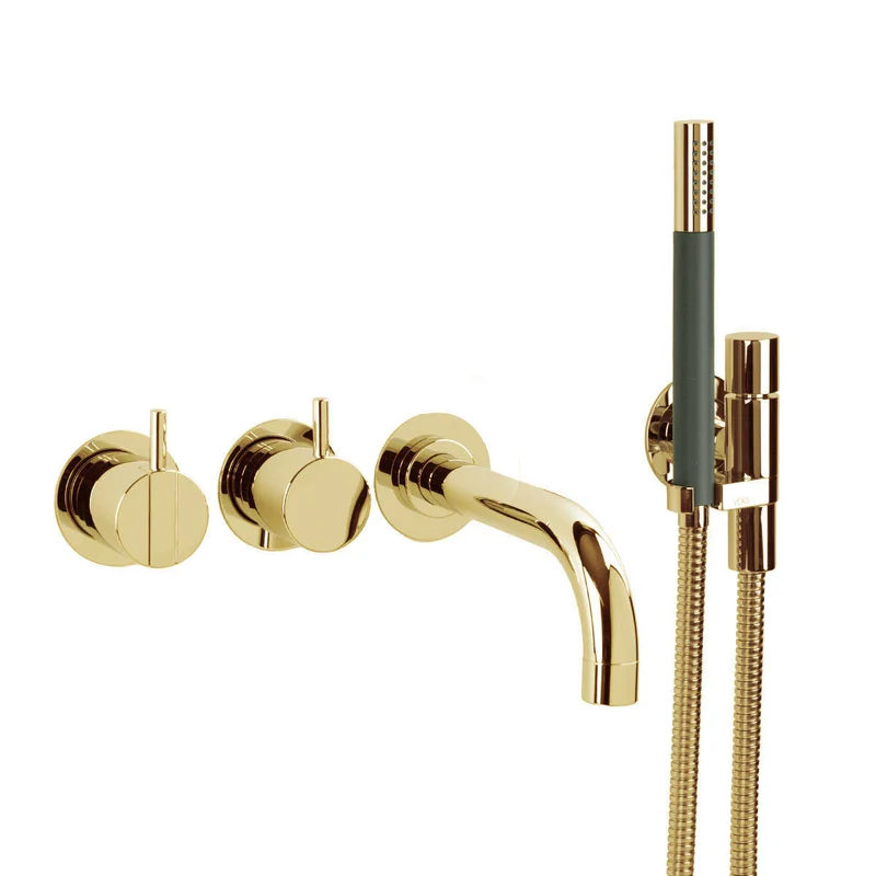 Vola Badewannenarmatur mit Handbrause 2411C-071