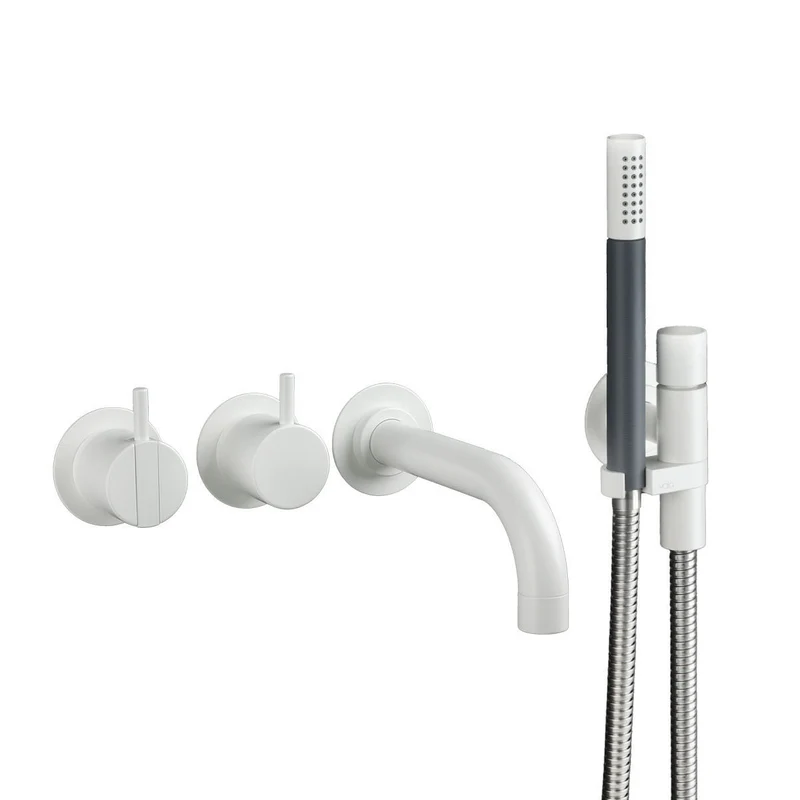 Vola Badewannenarmatur mit Handbrause 2411C-071