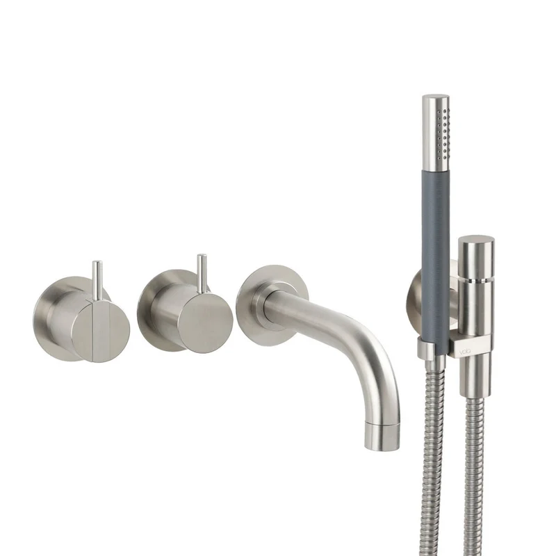 Vola Badewannenarmatur mit Handbrause 2411C-071