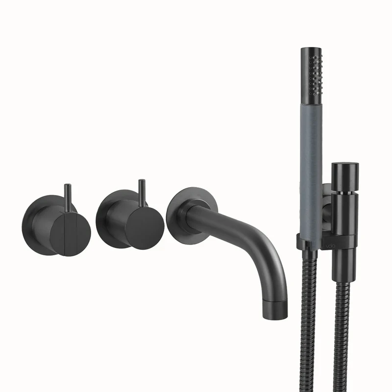 Vola Badewannenarmatur mit Handbrause 2411C-071