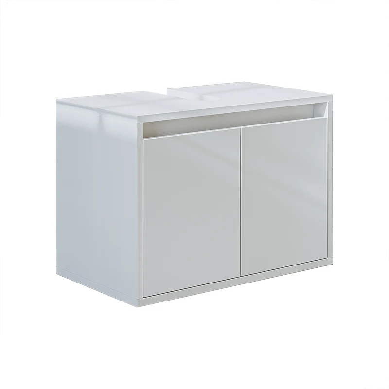 Roomart Badezimmer Unterschrank, 65 cm, ohne Waschbecken, 45 cm hoch, in 4 Farben
