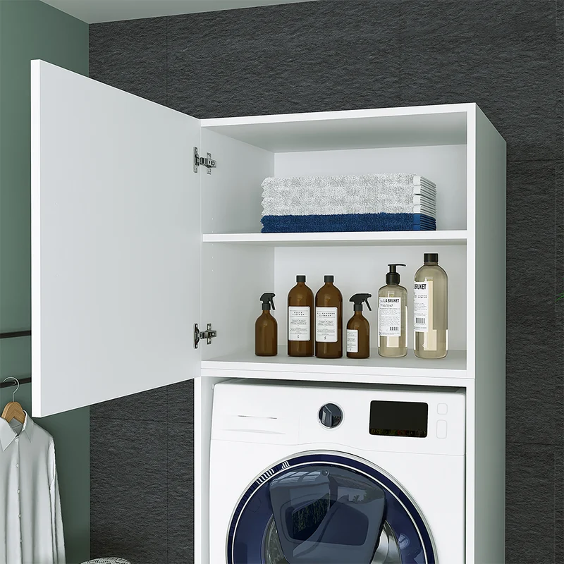 Roomart Aufsatzschrank B1, 67 cm, Oberschrank mit Drehtür, in 3 Farben