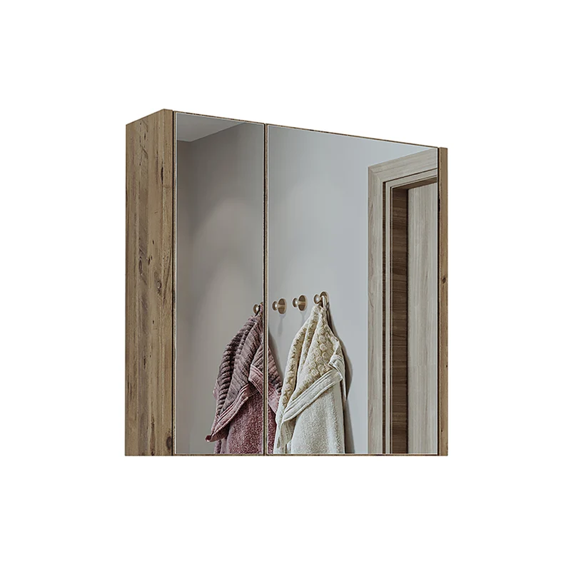 Roomart Badezimmer Spiegelschrank, 60 oder 80 cm, mit Soft-Close-Türen, in 3 Farben